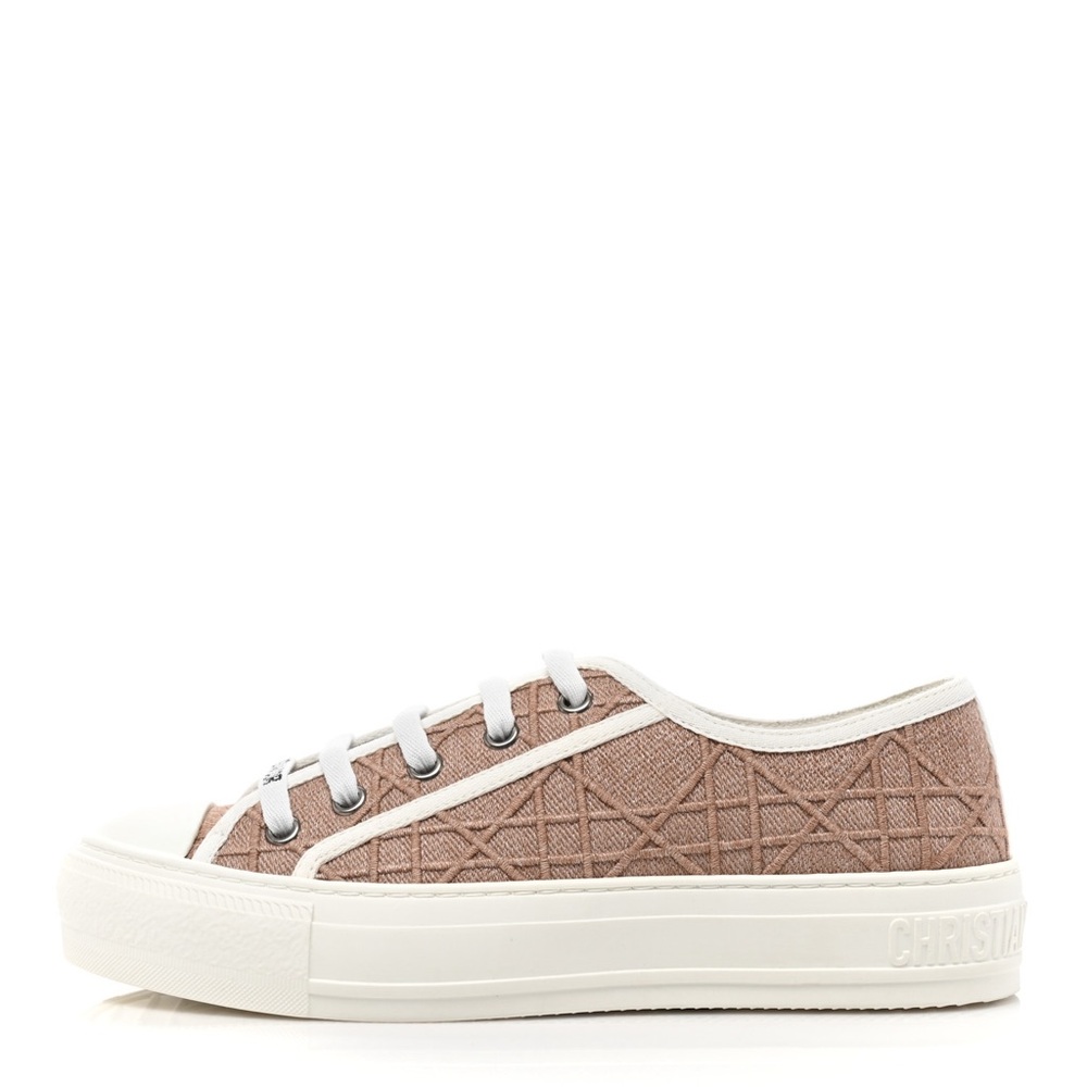 Dior Pink Low-Top Platform Sneaker